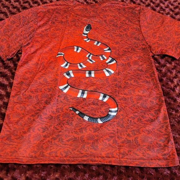 MEN SNAKE T SHIRT - Picture 9 of 11